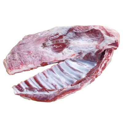 内蒙古草原鑫河羔羊肋排原切半成品羊排羊肉批发量大从优10kg图5