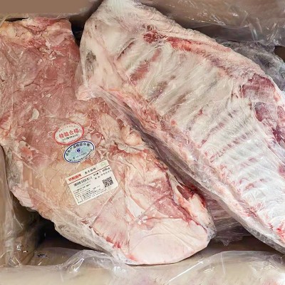 内蒙古草原鑫河羔羊肋排原切半成品羊排羊肉批发量大从优10kg图3