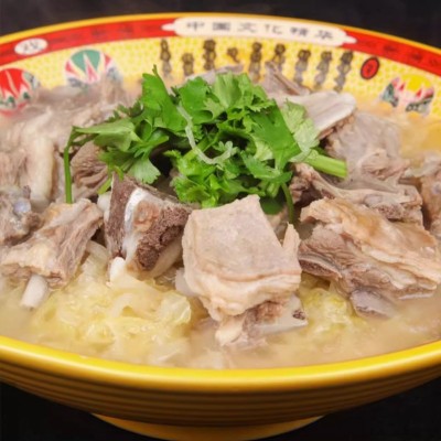 工厂羊肉直发蒙来顺品牌羊排块冷冻切块半排内蒙原切肋排国产图4