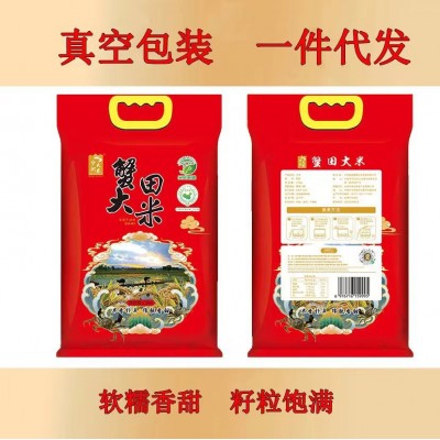当季蟹田新米5斤真空包装粒粒饱满软糯香甜图2
