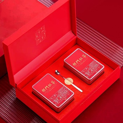 祁门红茶2024新茶特级安徽春茶高山茶叶高档红茶礼盒装250g批发图2