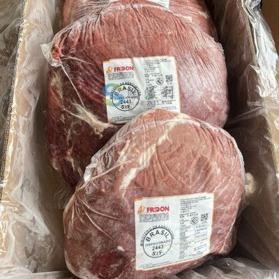 巴西2443牛臀肉 抄码公斤冷冻正关进口 餐厅商用一件起批图2