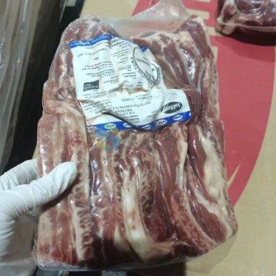 巴西889/2443短肋条 肉质鲜嫩烧烤烤肉食材 冷冻正关进口牛肉批发图5