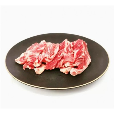 筋头巴脑牛肉筋新鲜牛肋条筋带肉原切牛排B品火锅批发图2