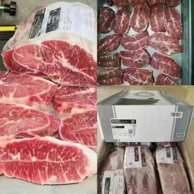 阿根廷1920厂谷饲牛板腱原切牛排牡蛎肉家庭健身口粮烤肉批发