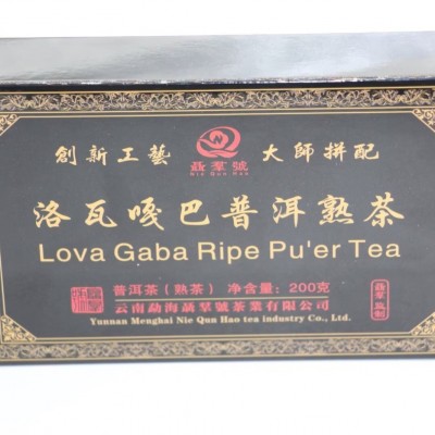 嘎巴熟普洱 Gaba Shu Ppuer tea Габа шу пуэр чай