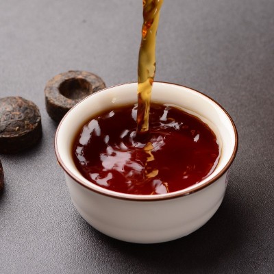 散装批发云南普洱茶勐海原产陈年老料熟茶原味迷你小沱茶茶叶棠谦图3
