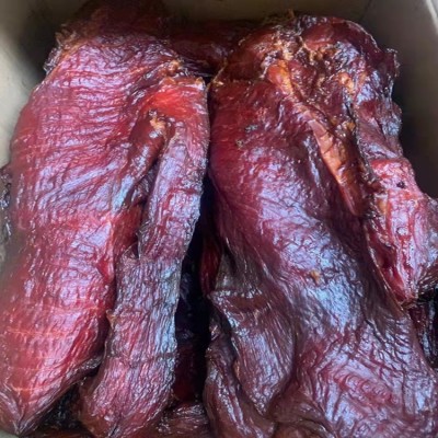 猪肉 麻辣大块肉 五香大块肉 跑江湖地摊展会酱香猪肉货源图3
