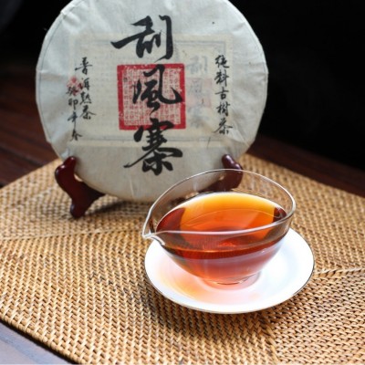 刮风寨普洱茶熟昔归帕沙弯弓薄荷塘班盆景迈冰岛易武熟普古树茶图3