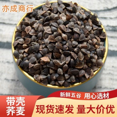 大量批发甜荞麦带壳荞麦 酿酒鸟粮25kg饲料荞麦