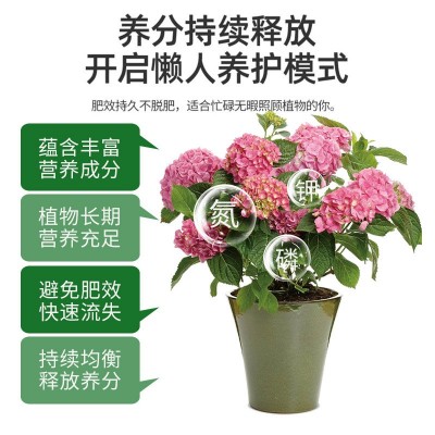 氮磷钾三元复合肥17-17-17家用蔬菜园艺用化肥缓释有机 肥料养花肥图3