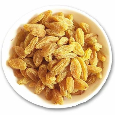 新疆树上黄葡萄干吐鲁番特产批发代发500g 无核黄提子大颗葡萄干图4