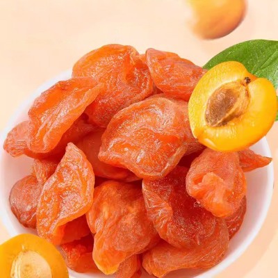 红杏干无核杏肉新货批发代发500g 杏肉果脯果干零食无核金杏干图2