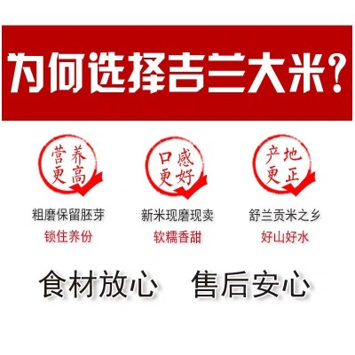 东北舒兰大米24年新米富硒米吉兰大米米饭Q弹入口甘甜松软油亮图4