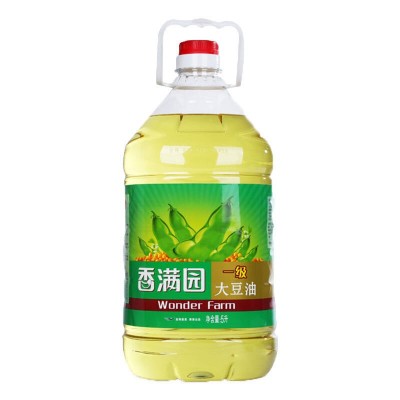 香满园大豆油 5L 大桶家用商用炒菜烹饪食用一级大豆油图2