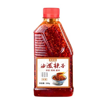 红油辣椒油200g瓶装调料酱香辣油泼辣子家用四川红油凉拌 菜调味料图5
