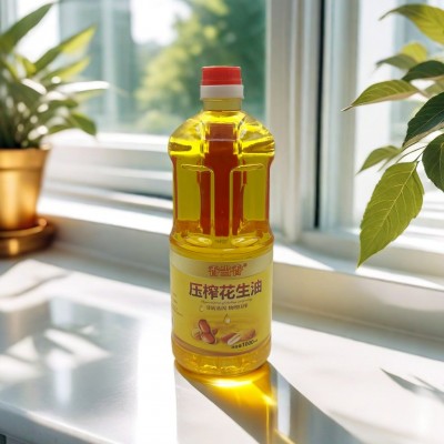 香当香1L物理压榨一级花生油家庭食用油图2