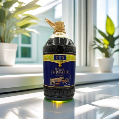 香当香5L冷榨菜籽油纯物理压榨图2