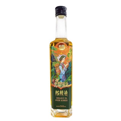 核朋一级压榨有机核桃油 母婴宝宝营养辅食油dha核桃油工厂直供图5