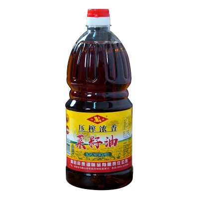 农家自榨纯菜籽油1.7L家用炒菜植物油物理压榨浓香正宗食用油桶装图5