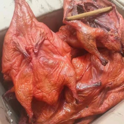 烟熏板鸭腊板鸭风干板鸭卤板鸭地摊热卖货源跑江湖地摊展销会产品图4