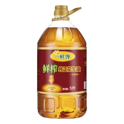 炒菜家用花生油食用粮油5升厂家直供批发物理压榨植物油代理代发图5
