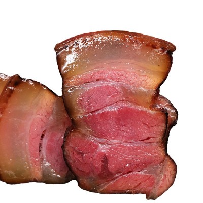 正宗腊后腿肉湖北恩施利川农家传统工艺腌制柴火烟熏腊肉500g/袋图5