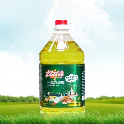 按需定制5升大豆油色拉油餐饮专用油浓香食用油粮油代发福稻四方图3