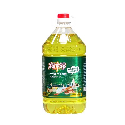 按需定制5升大豆油色拉油餐饮专用油浓香食用油粮油代发福稻四方图4