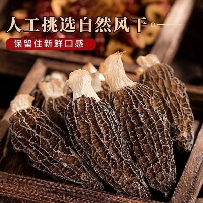 肉厚羊肚菌精选干货四川特产野生菌菇煲汤食材滋补养身厂家直销图3