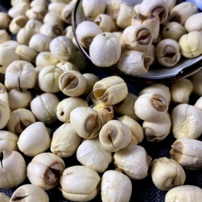 莲子干货 白莲干货 无硫莲子干货 一级莲子 250g莲子 加工批发图3