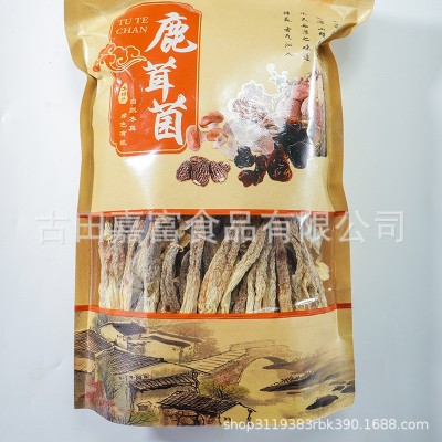 厂家直供鹿茸菇干货批发500g鹿茸菌脆脆菇食用菌香菇电商代发图2