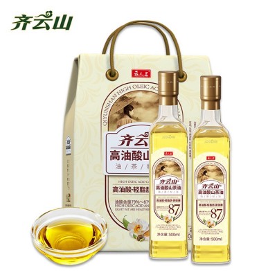 齐云山山茶油500ml*2礼盒 高油酸 赣南茶油 食用油年货团购送礼图5