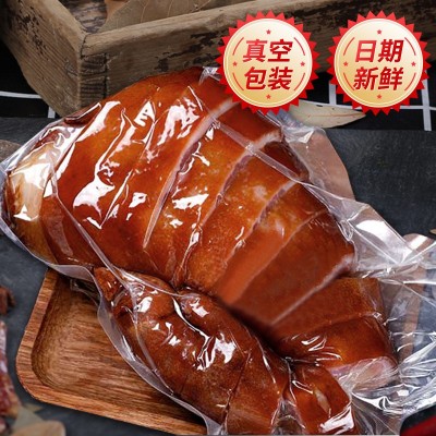 腊十碟腊猪脚正宗江西特产分宜传统手工柏树烟熏腊肉腊猪蹄前腿图4