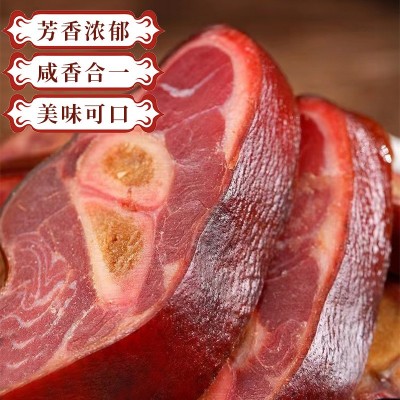 腊十碟腊猪脚正宗江西特产分宜传统手工柏树烟熏腊肉腊猪蹄前腿图2