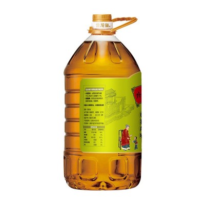 金龙鱼外婆乡小榨巴蜀风味菜籽油5L非转基因 物理压榨 菜籽油D图3