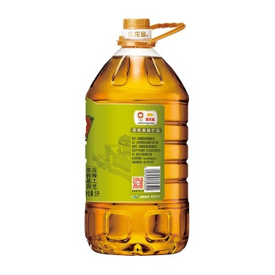 金龙鱼外婆乡小榨巴蜀风味菜籽油5L非转基因 物理压榨 菜籽油D图4
