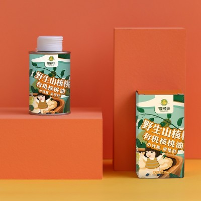 双有机认证野生山核桃油一级高端食用油0添加物理冷榨图3