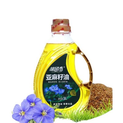 胡留香一级亚麻籽油宁夏正宗亚麻酸食用油炒菜图5