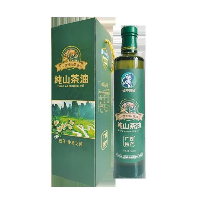 厂家直供广西巴马纯山茶油食用油物理压榨冷榨茶籽油批发团购礼品图5