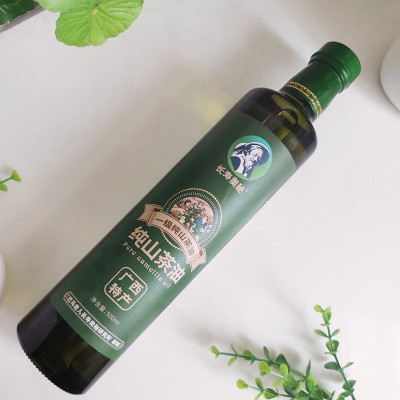 厂家直供广西巴马纯山茶油食用油物理压榨冷榨茶籽油批发团购礼品图2