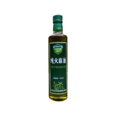 火麻油 厂家批发巴马纯火麻籽油火麻仁油500ML礼盒 会销团购礼品图4