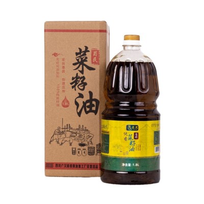 菜籽油无添加非转基因炒熟物理压榨食用油厂家直发无添加1.8L图5