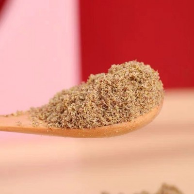 一件代发内蒙厂家直供万利福内蒙古黄色亚麻籽粉批发熟制亚麻籽粉图2