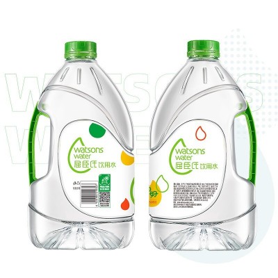 屈臣氏蒸馏制法饮用水4.5L*4桶家庭用水纯净水仪器补水敷脸包邮图3