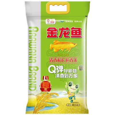 金龙鱼 东北大米 长粒香大米 清香稻 5kg 新米10斤装 批发包邮图5