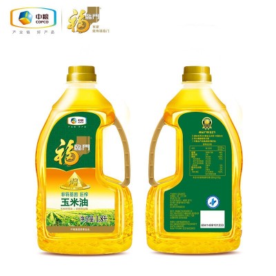 福临门 食用油 压榨一级黄金产地玉米胚芽油1.8升中粮出品图4