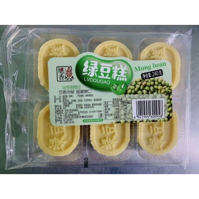 旭香斋绿豆糕240g上海特产绿豆冰糕传统糕点老式手工点心厂家直销图5