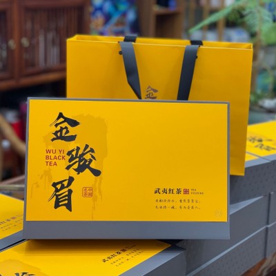 金骏眉茶叶武夷山红茶金俊眉浓香蜜香型茶叶散装礼盒装茶礼批发图3