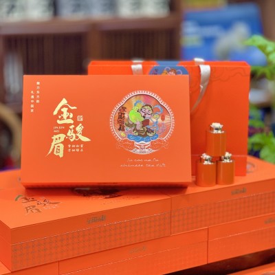 金骏眉茶叶武夷山红茶金俊眉浓香蜜香型茶叶散装礼盒装茶礼批发图5
